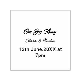 リハーサルディナー 1日 away 前夜 名前 セルフインキングスタンプ