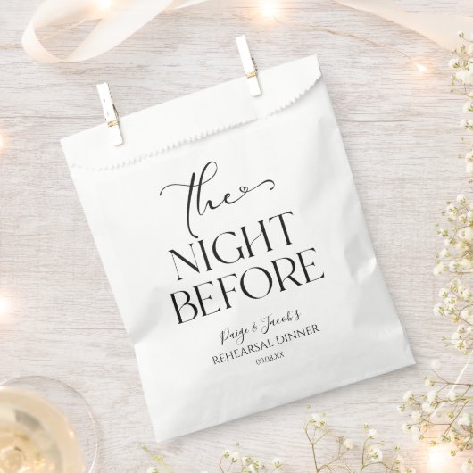 リハーサルミニマルディナ結婚ーの前の夜 フェイバーバッグ (クリップ留めされた状態)