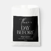 リハーサルミニマル結婚昼食会の前日 フェイバーバッグ (正面)