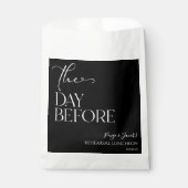 リハーサルミニマル結婚昼食会の前日 フェイバーバッグ (正面)