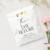 リハーサルミニマル結婚昼食会の前日 フェイバーバッグ (封をした状態)