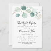 リハーサル前のグリーンユーカリ夜 招待状 (正面)