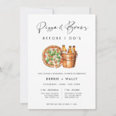 リハーサル前のピザとブリュース 招待状 (正面)