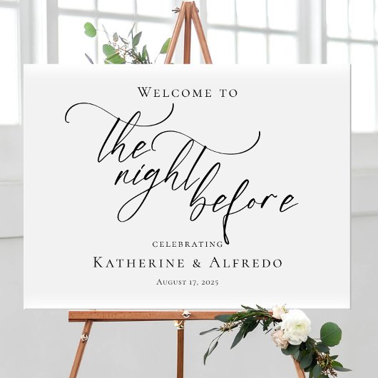 リハーサル前の夜のエレガント歓迎 ポスター