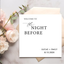 リハーサル前の夜のディナーカスタム