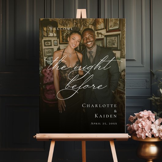 リハーサル前の夜の写真へようこそ ポスター