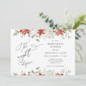 リハーサル前の夜の冬の緑 招待状 (スタンド正面)