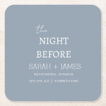 リハーサル前の夜の埃っぽい青パーティー