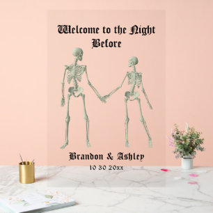 リハーサル前の夜へようこそ アクリルサイン