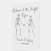 リハーサル前の夜へようこそDinner Black アクリルサイン (傾斜)