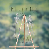 リハーサル前の夜へようこそDinner Black アクリルサイン (ニュートラル)