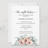 リハーサル前の夜 招待状 (正面)