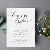 リハーサル前の夜 招待状