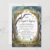 リハーサル前の魔法の森の夜 招待状 (正面)
