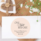 リハーサル前の1泊分ディナー赤面ピンクフェイト ラウンドシール