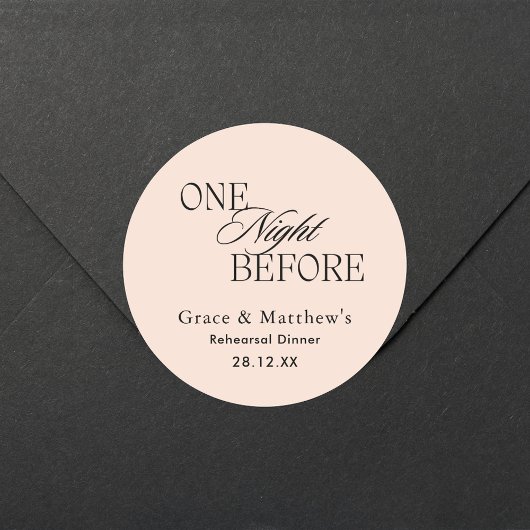 リハーサル前の1泊分ディナー赤面ピンクフェイト ラウンドシール