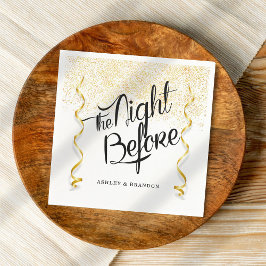 リハーサル前日のナプキン スタンダードカクテルナプキン