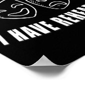 リハーサル劇場用の仮面が無くてごめんなさい ポスター (角)