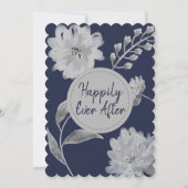 リハーサル夕食招待状 招待状 (裏面)