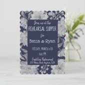 リハーサル夕食招待状 招待状 (スタンド正面)