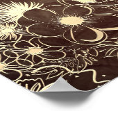 リハーサル素朴ディナーウェルカムサイン ポスター (角)