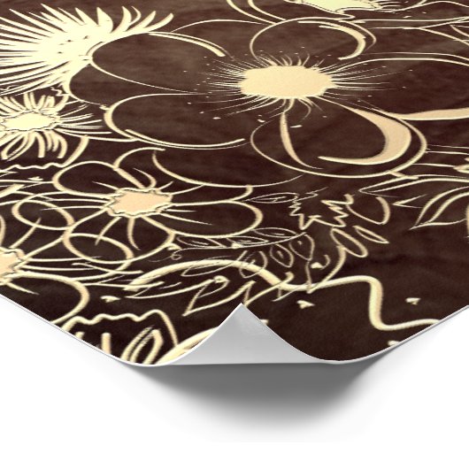 リハーサル素朴ディナーウェルカムサイン ポスター (角)