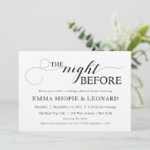 リハーサル素朴ディナー 招待状 (スタンド正面)