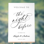 リハーサル結婚の前夜 アクリルサイン (ニュートラル)