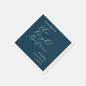 リハーサル結婚の前夜 スタンダードカクテルナプキン (角)