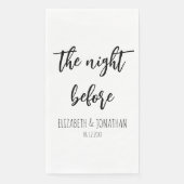 リハーサル結婚ディナー前の夜 (正面)