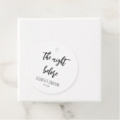 リハーサル結婚ディナー前の夜 フェイバータグ (インサイチュ)