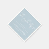 リハーサル結婚ディナー大歓迎 スタンダードカクテルナプキン (角)