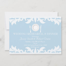 リハーサル結婚ディナー招待状 招待状