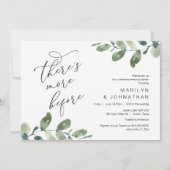 リハーサル結婚ディナー 招待状 (正面)