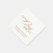 リハーサル遠くにディナー用コーヒーナプキン スタンダードカクテルナプキン (角)