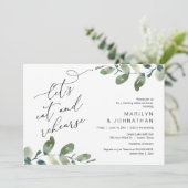 リハーサル食べディナーのリハーサル結婚を行おう 招待状 (スタンド正面)