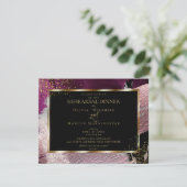 リハーサル |シニモダンーカシスはっきりしたストローク 招待状 (スタンド正面)