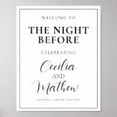 リハーサル・ディナー結婚の前夜 ポスター (正面)