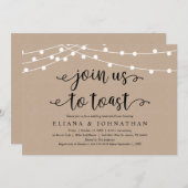 リハーサル・ディナ素朴ー・ト結婚ーストに参加 招待状 (正面/裏面)