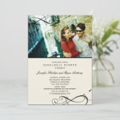 リハースタイリッシュサルディナー/ウェディングシャワー 招待状 (スタンド正面)