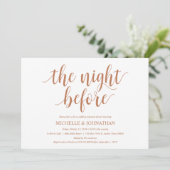 リハー素朴サルディナー、銅色 招待状 (スタンド正面)