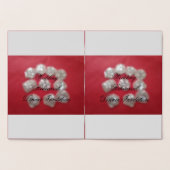 リハー結婚サルディナー招待状フォイルカード 箔カード (内部)