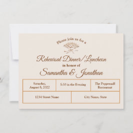 リハ伝統的ビクトリアンーサルディナー招待状 サンキューカード