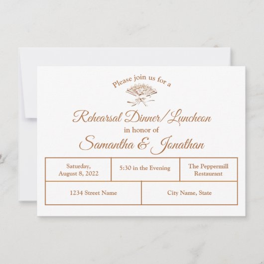 リハ伝統的ビクトリアンーサルディナー招待状 サンキューカード (正面)