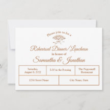 リハ伝統的ビクトリアンーサルディナー招待状