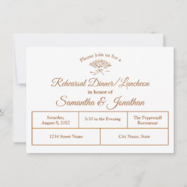 リハ伝統的ビクトリアンーサルディナー招待状 サンキューカード