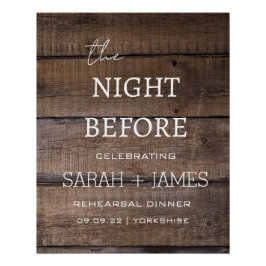 リハ素朴ーサルディナー前の国 ポスター