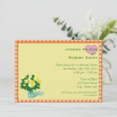 リハ結婚ーサルの夕食招待状 招待状 (スタンド正面)