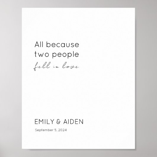 リハ結婚ーサルディナー婚約パーティサイン ポスター (正面)