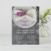 リハ結婚ーサルディナー 招待状 (スタンド正面)